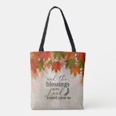 PSALM 90:17 Verlichtingen van de Heer op ons geric Draagtas (Achterkant)