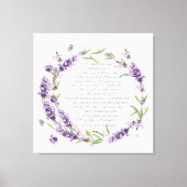 Psalm 91: 11-16 canvasafdruk canvas afdruk (Voorkant)