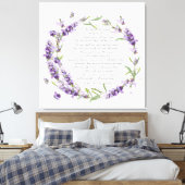 Psalm 91: 11-16 canvasafdruk canvas afdruk (Insitu (Slaapkamer))