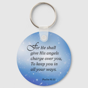 Psalm 91:11 sleutelhanger