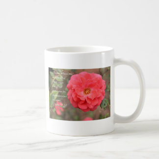 Psalm 91:14 Pachy Pink Rose Koffiemok