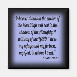 psalm 91:1-2 magneet