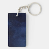 Psalm 91:1-2 Night Sky Sleutelhanger (achterkant)