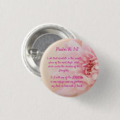psalm 91:1-2 ronde button 3,2 cm (Voorkant /achterkant)