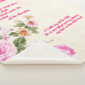 psalm 91:1-2 sherpa deken (3/4)