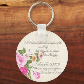 psalm 91:1-2 sleutelhanger (Voorkant)