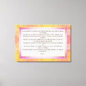 Psalm 91:1-7 canvas afdruk (Voorkant)