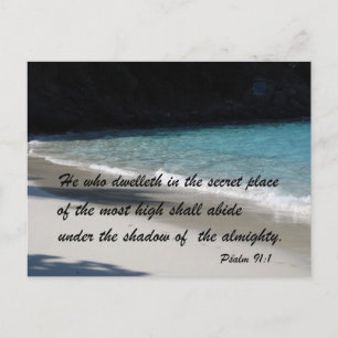 psalm 91:1 briefkaart