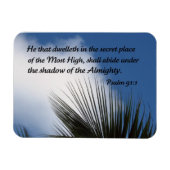 psalm 91:1 magneet (Horizontaal)