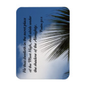 psalm 91:1 magneet (Verticaal)