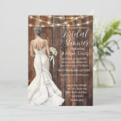 Psalm 91:2 Bridal Shower Invitation (Debout devant)