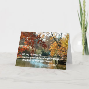 Psalm 91:2 Ik zal van de Heer spreken Kaart