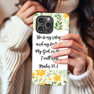 Psalm 91:2 iPhone 15 Case Hoesje