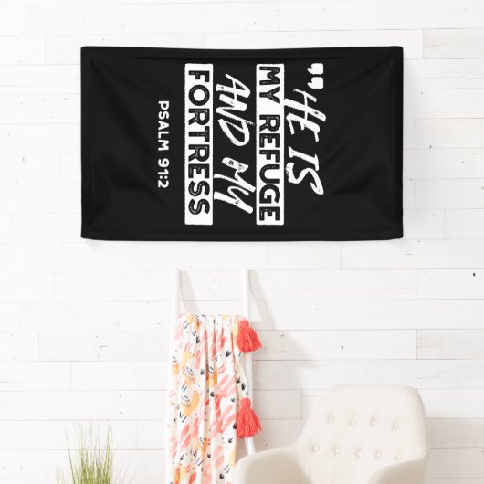 Psalm 91:2 Mijn schuilplaats en mijn vesting Chris Spandoek (Insitu)