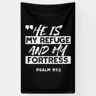 Psalm 91:2 Mijn schuilplaats en mijn vesting Chris Spandoek