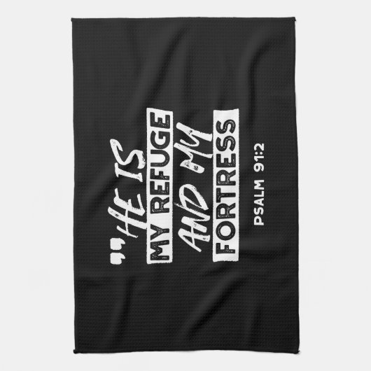 Psalm 91:2 Mijn schuilplaats en mijn vesting Chris Theedoek (Verticaal)