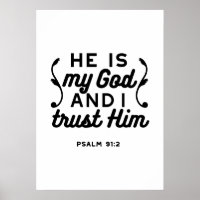 Psalm 91:2 – Vertrouw op God Christelijke Bijbelve