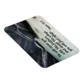 Psalm 91:4 Hij zal je bedekken met zijn veren Magneet (Rechterzijde)