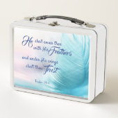 Psalm 91:4 King James Lunch Box (Voorkant)