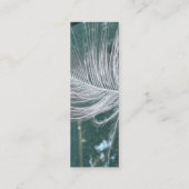 Psalm 91:4 Wings Gods beschermings Bijbelscriptie Mini Visitekaartje (Achterkant)