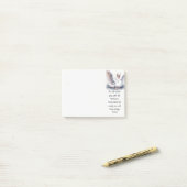 Psalm 91:4 Wings Gods beschermings Bijbelscriptie Post-it® Notes (Op bureau)