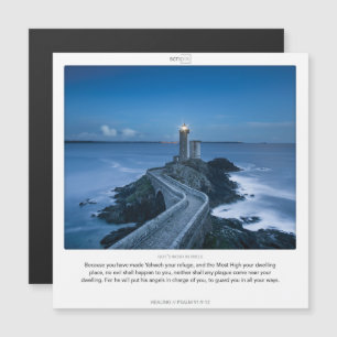 Psalm 91:9-2 Magnetische kaart met HEALING SCRIPIX