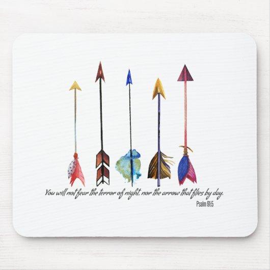 Psalm 91 Arrow Muismat (Voorkant)