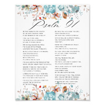 Psalm 91 Bijbel Schrift Bloemen