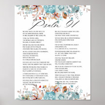 Psalm 91 Bijbel Schrift Bloemen
