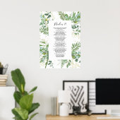 Psalm 91 Bijbelcitaatscripts Eucalyptus Poster (Thuiskantoor)