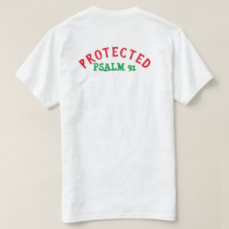 Psalm 91 Bijbelscripts Meisjes Christelijk T-shirt
