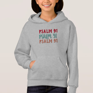 Psalm 91 Bijbeltekst Meisjes Christelijk T-shirt H