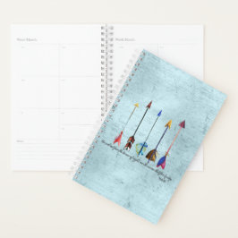 Psalm 91 Boho Arrows Planner
