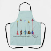 Psalm 91 Boho Arrows Schort (Voorkant)