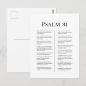 Psalm 91 briefkaart (Voorkant / Achterkant)