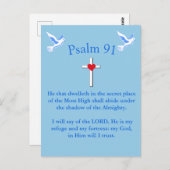 psalm 91 briefkaart (Voorkant / Achterkant)