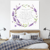 Psalm 91 canvasafdruk canvas afdruk (Insitu (Slaapkamer))