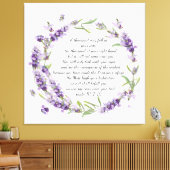 Psalm 91 canvasafdruk canvas afdruk (Insitu (Woonkamer))