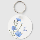 Psalm 91  He Shall Give His Angels Inspirational Sleutelhanger (Achterkant)