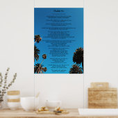 Psalm 91 King James Version Add Name Christelijk Poster (Keuken)