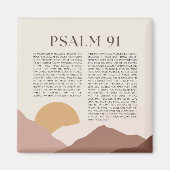 Psalm 91 NKJV Bijbelvers Magneet (Voorkant)