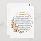 Psalm 91 NKJV Briefkaart (Voorkant / Achterkant)