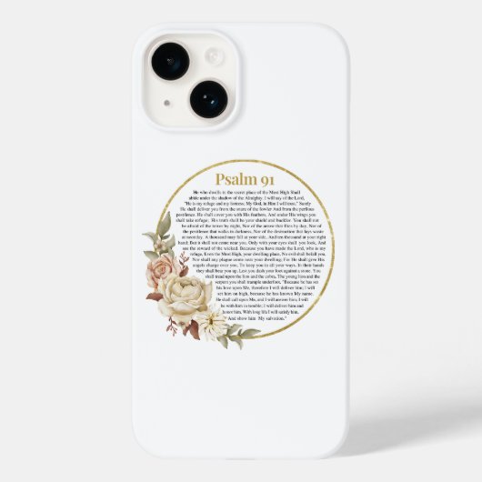 Psalm 91 NKJV Case-Mate iPhone Case (Achterkant)