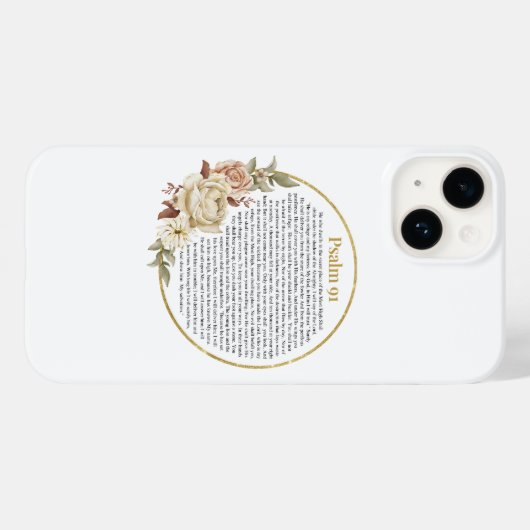 Psalm 91 NKJV Case-Mate iPhone Case (Achterkant (horizontaal))