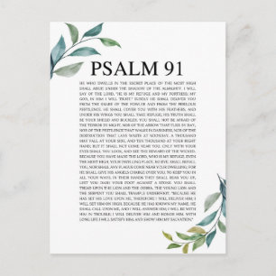 Psalm 91 NKJV is een Bijbelvertaling. De Nederland Briefkaart