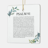 Psalm 91 NKJV Keramisch Ornament (Links)