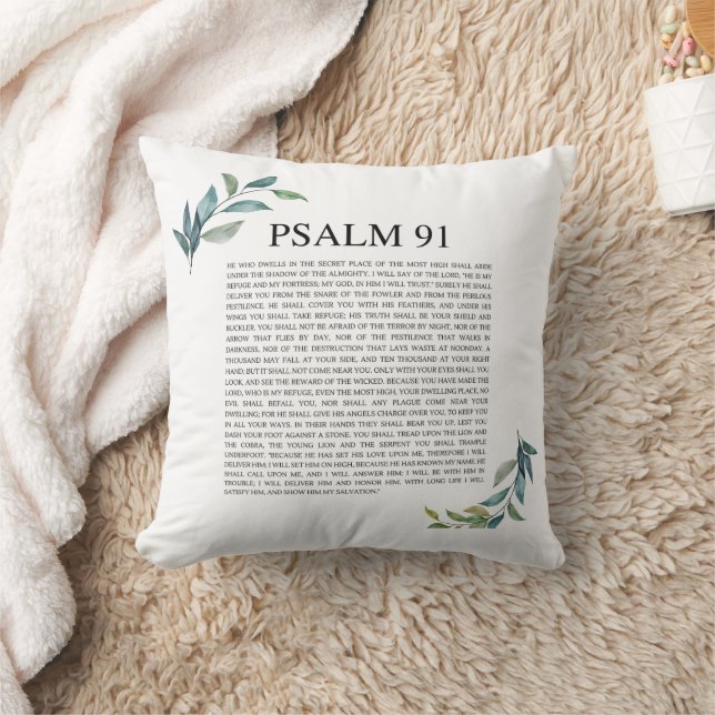 Psalm 91 NKJV Kussen (Deken)