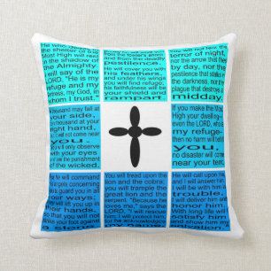 Psalm 91 Pillow Kussen