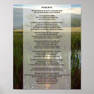 psalm 91 poster