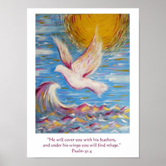 Psalm 91 Poster Christelijke kunst